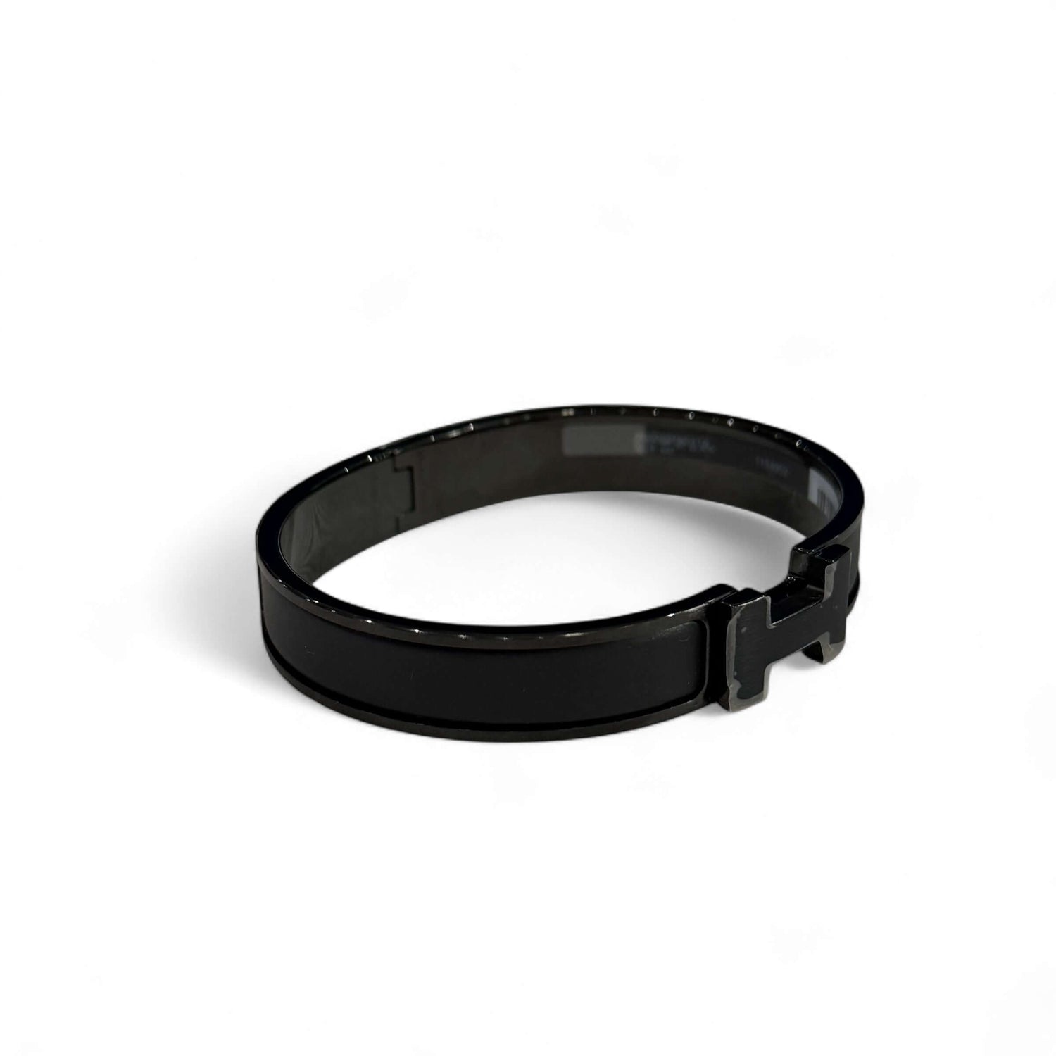 Hermès - Bracelet clic HH So black