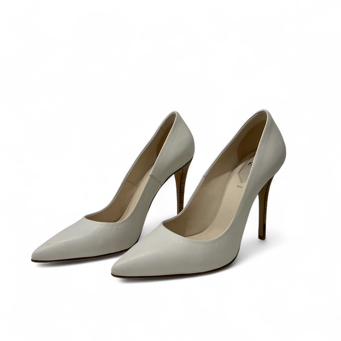 Fendi - Escarpins blanc T. 38