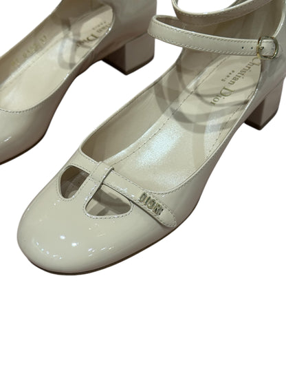 Dior - Ballerinas Mary-Jane Lack nude T36,5