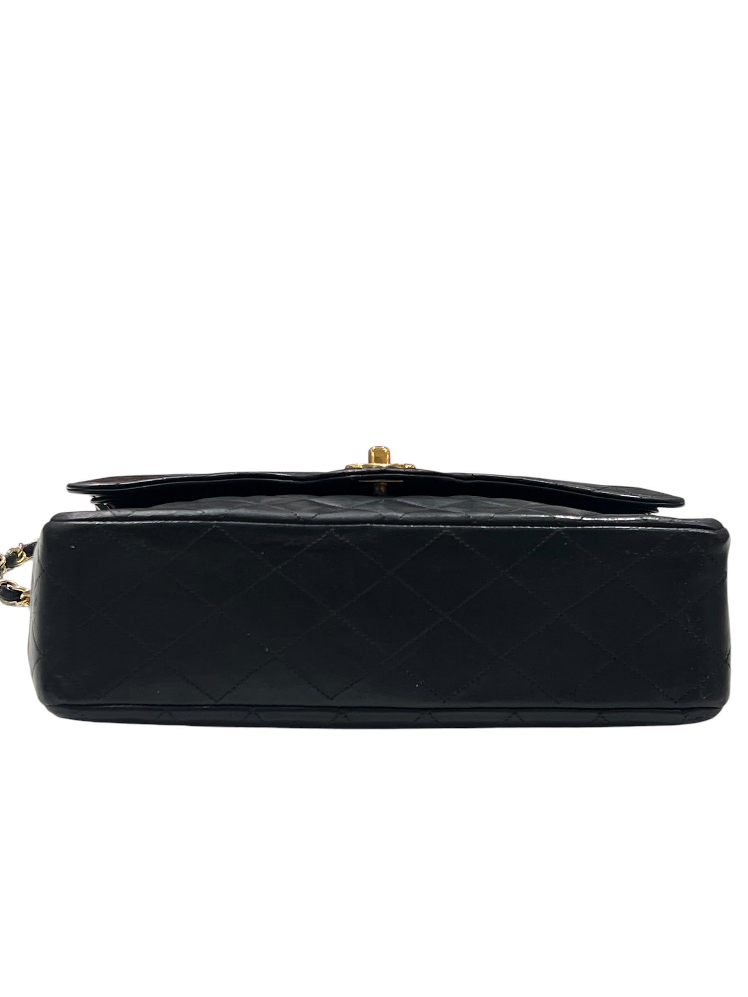 Chanel - sac Timeless medium vintage cuir noir