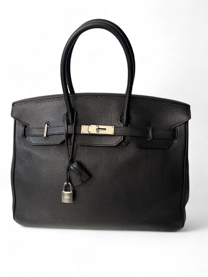 Hermès - Birkin 35 Noir Palladium