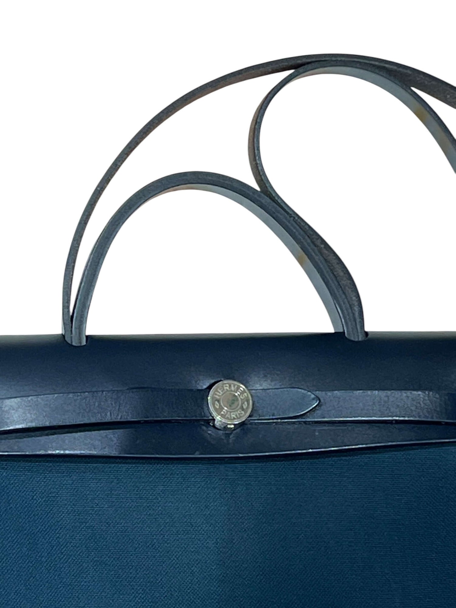 Hermès - Sac Herbag 31 bleu océan et bleu indigo