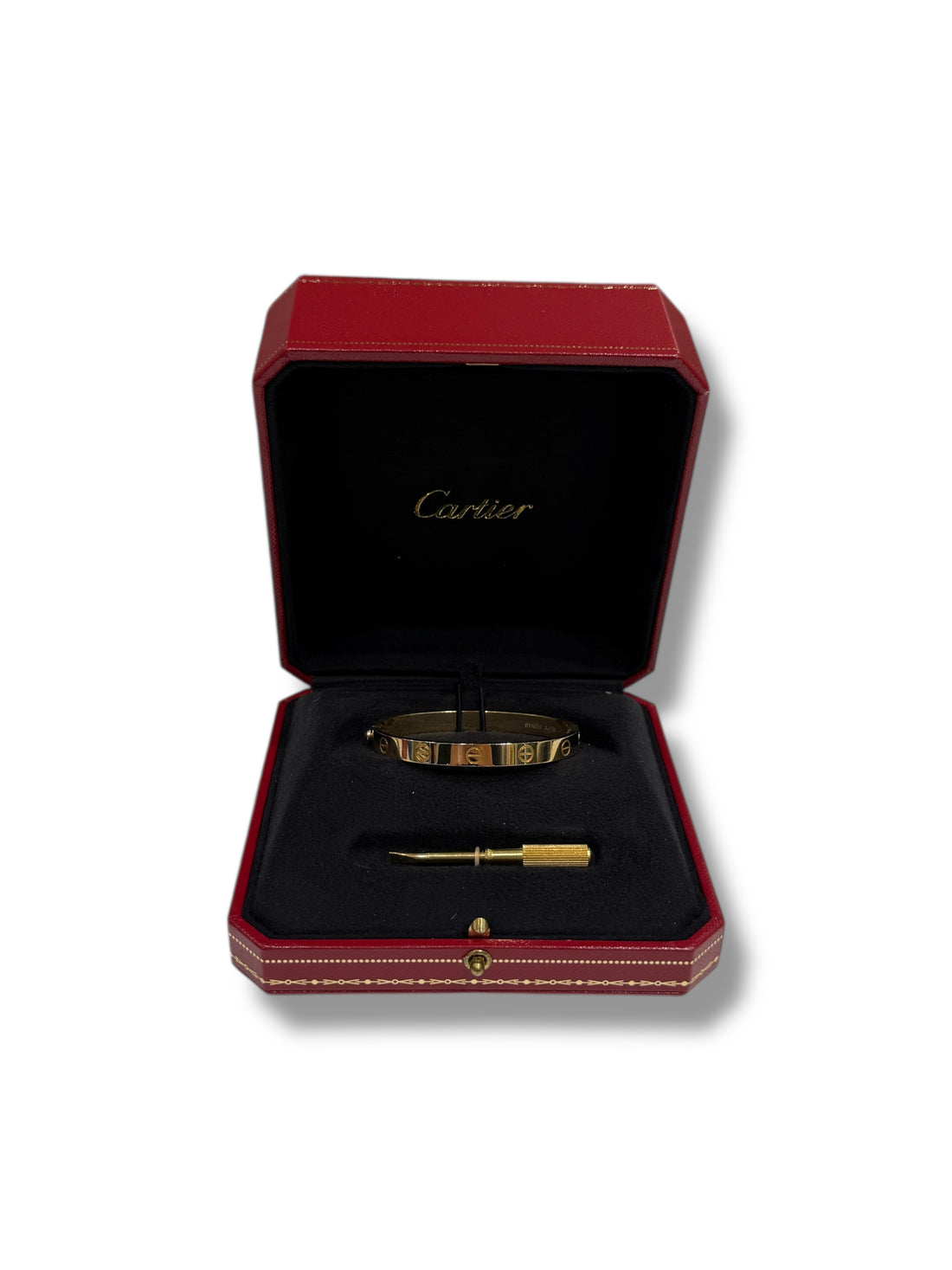 Cartier - Klassisches Love-Armband aus Gelbgold T16