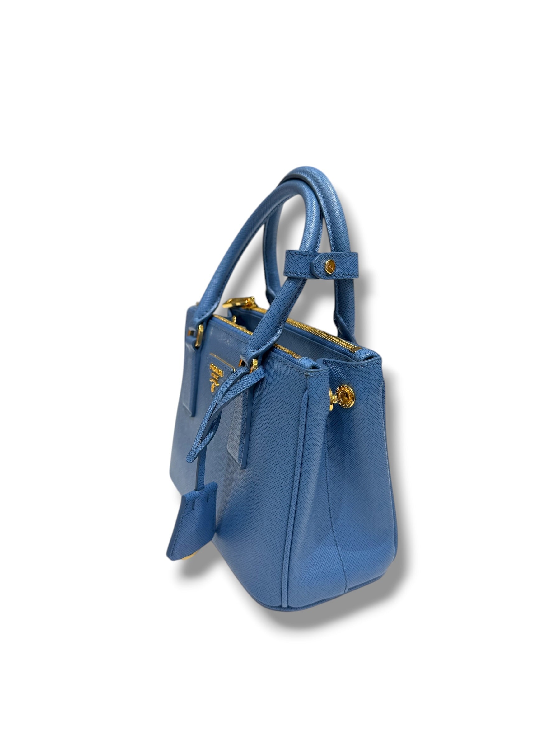 Prada - Mini Galleria bag, Blue