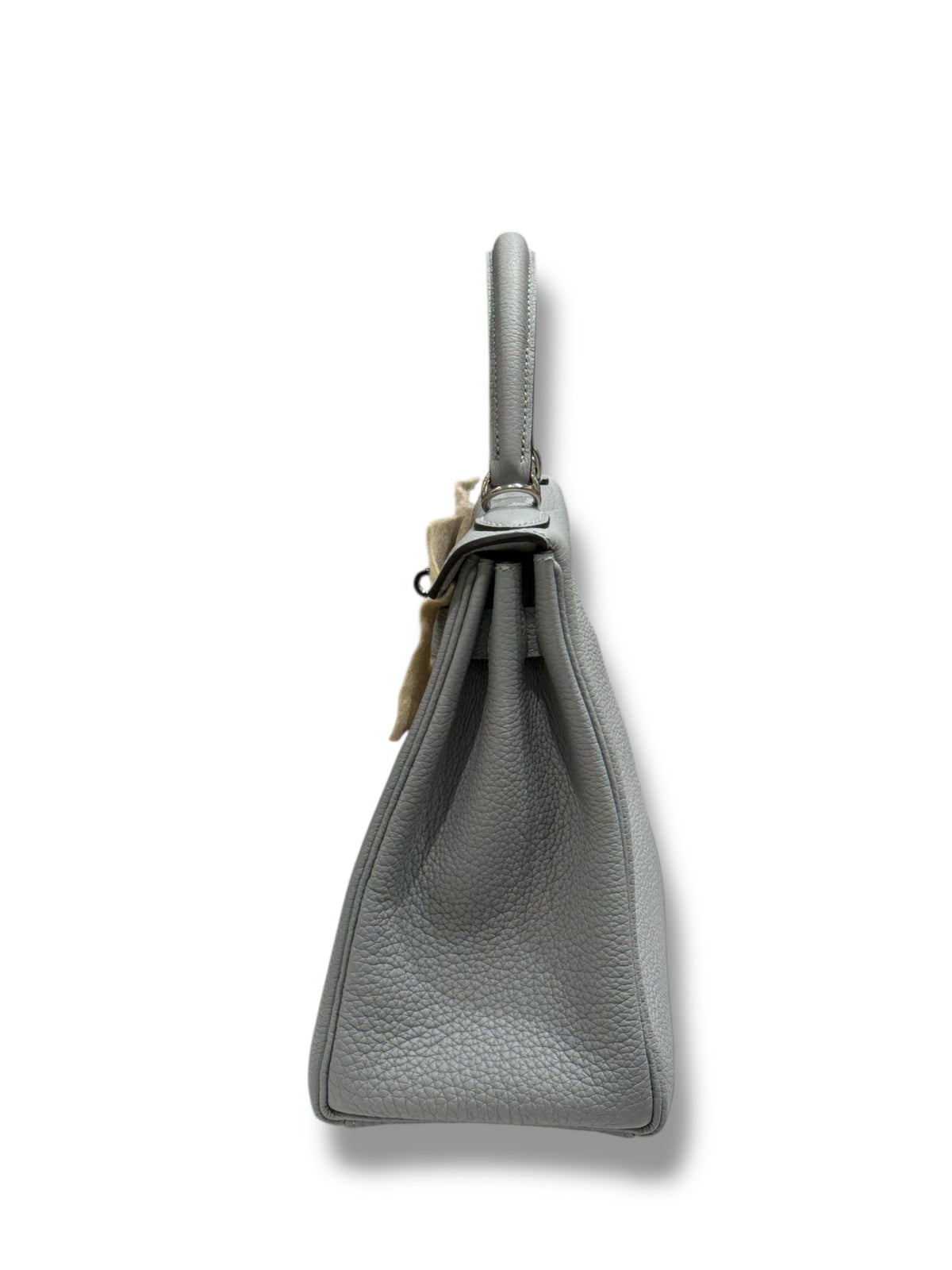 Hermès - Sac Kelly II 28 Bleu Glacier PHW