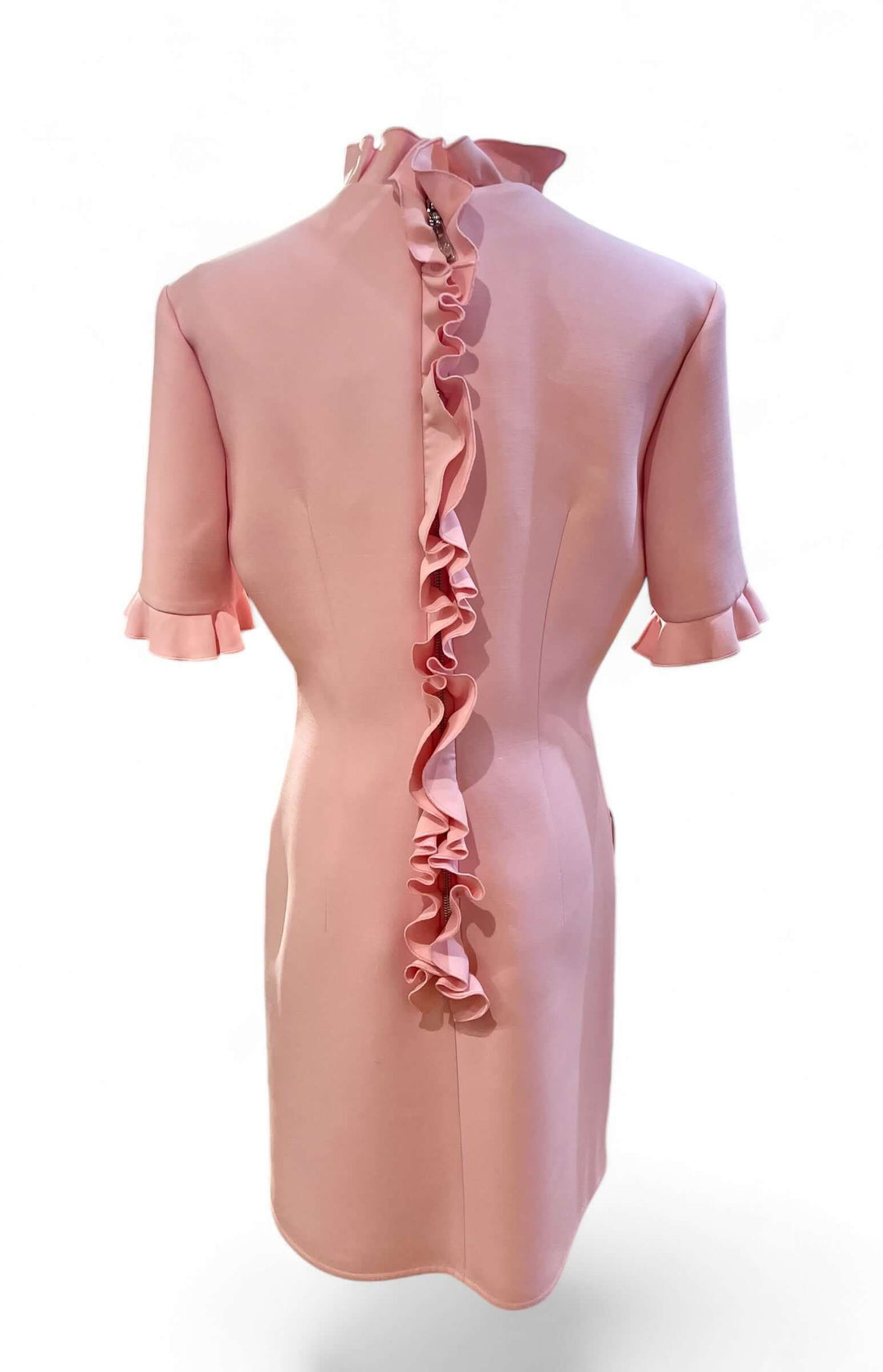 Louis Vuitton – Rosafarbenes Drachenkleid T40