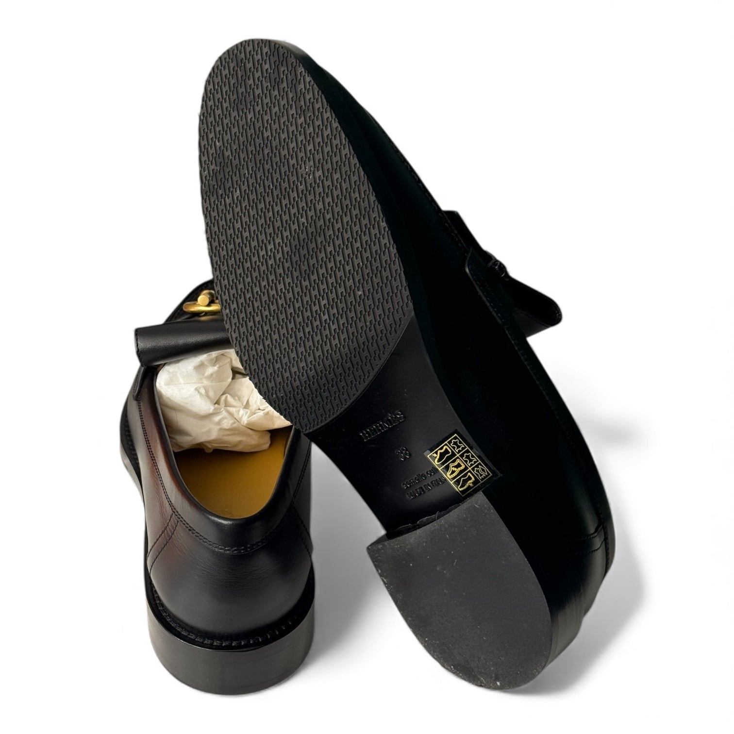 Hermès - Mocassins Impact T.38