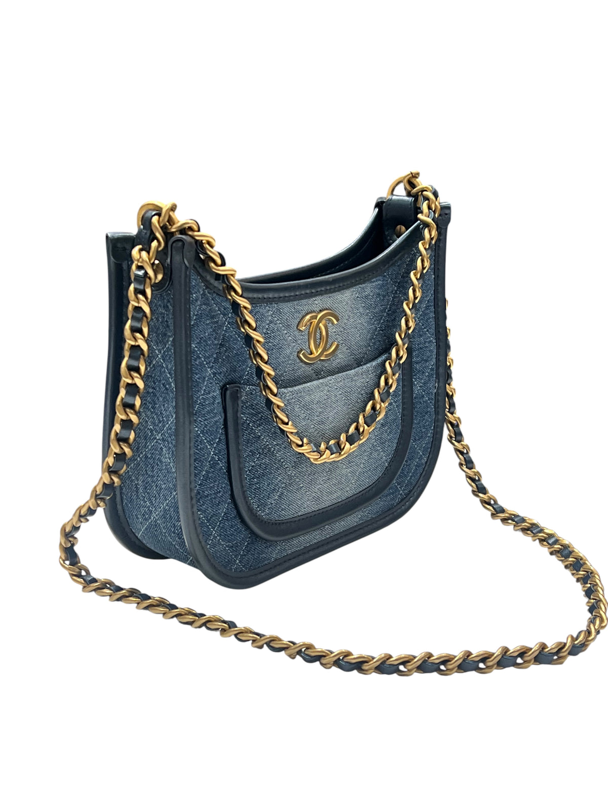 Chanel - sac hobo denim 2024