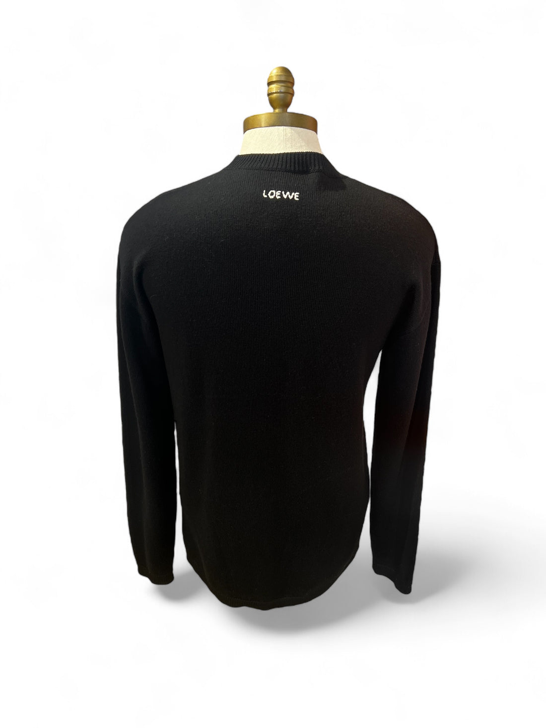 Loewe - Maglione di lana nero TXS