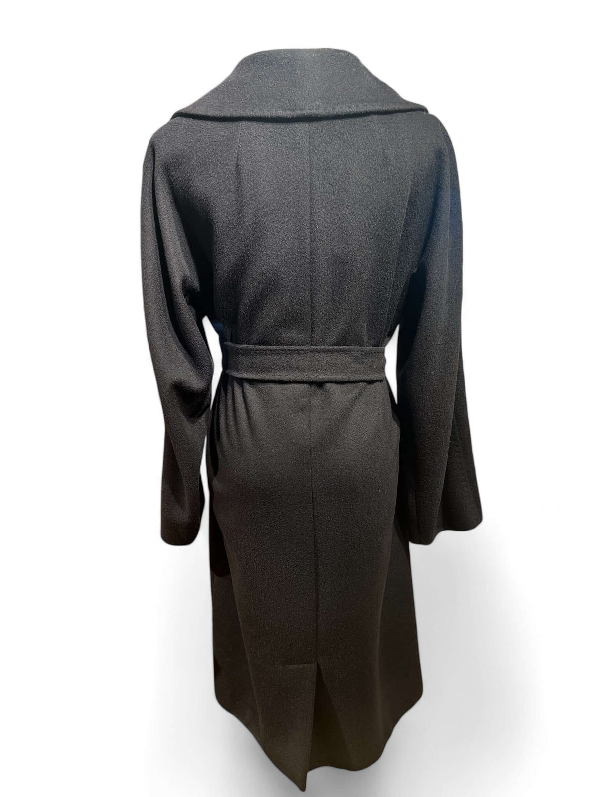 Max Mara - Langer schwarzer Mantel