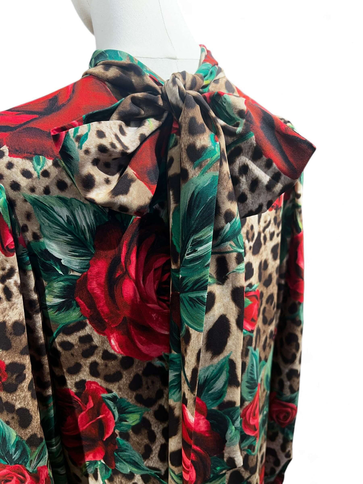 Dolce &amp; Gabbana - Leopard-Print Dress Size 42