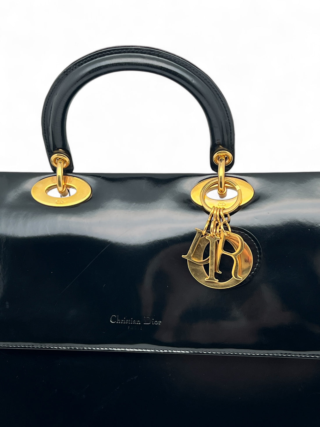 Dior - Tasche aus lackiertem Leder