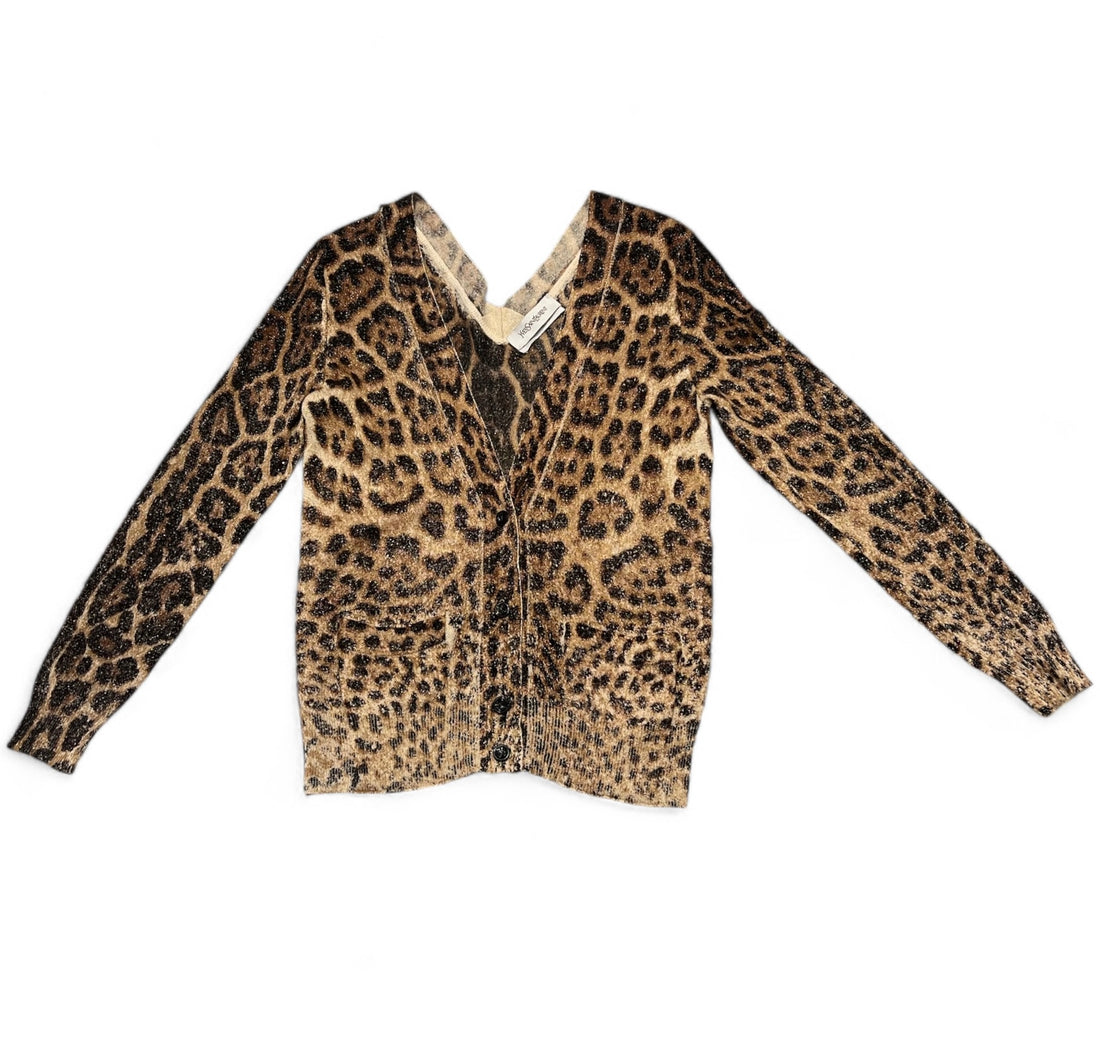 Yves Saint Laurent - Leoparden-Cardigan