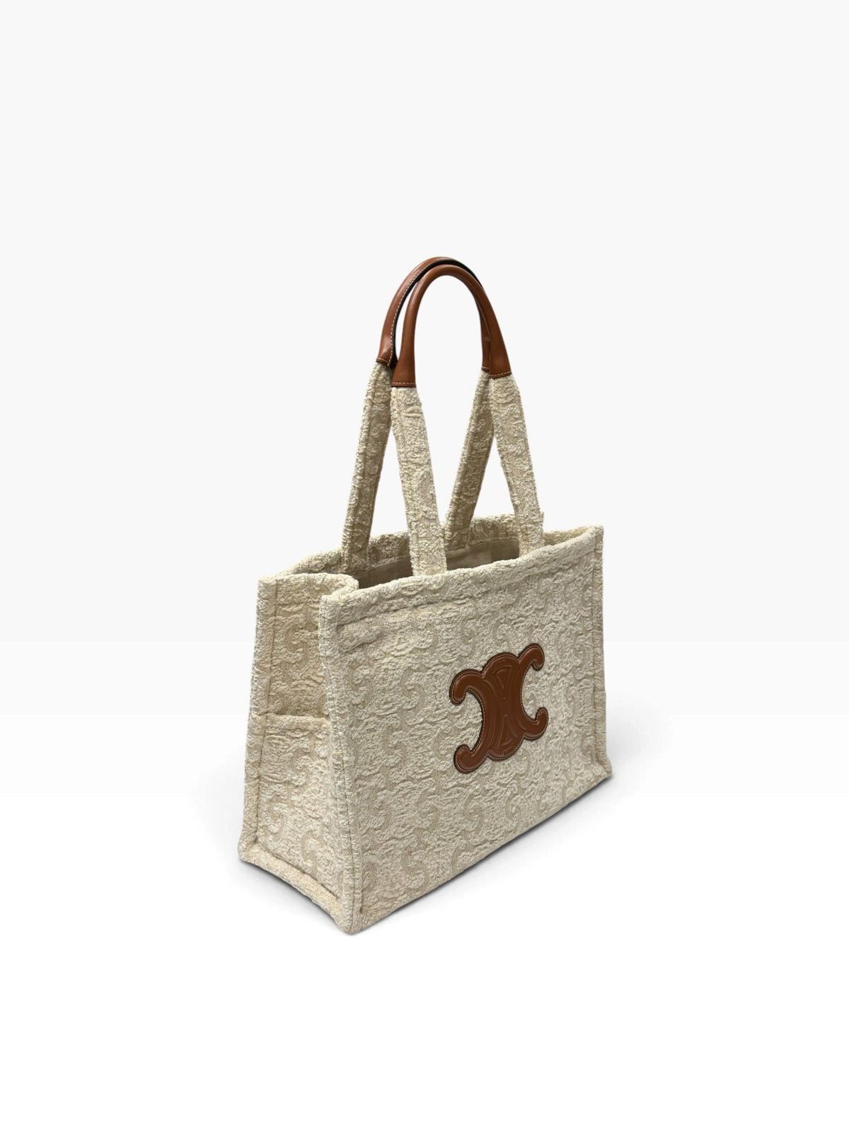 Céline - tote bag Thais en laine brodée