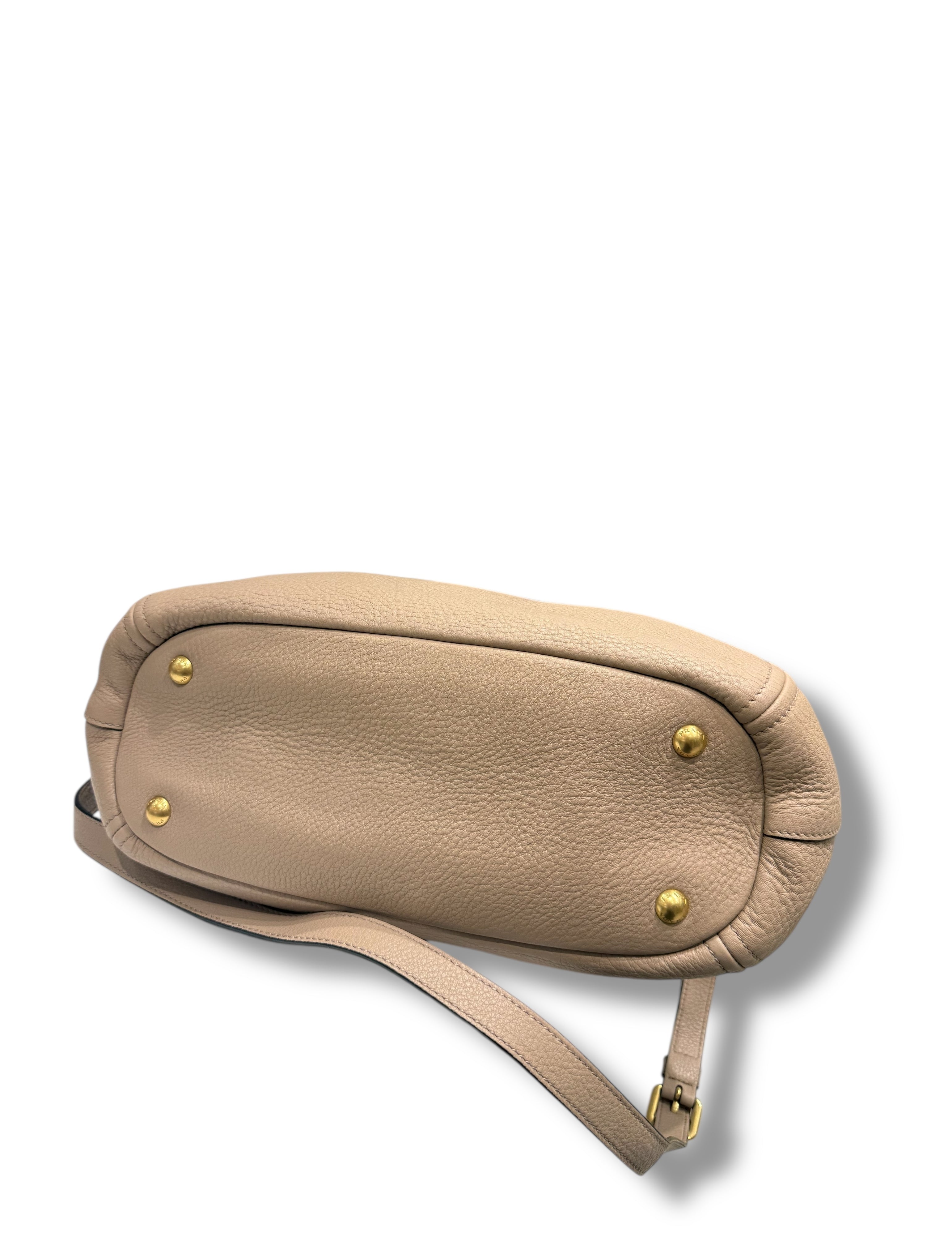 Prada - Tasche Vitello Phenix beige
