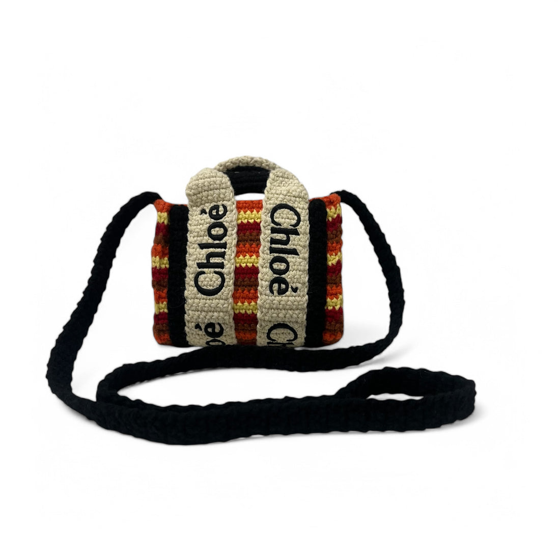 Chloé - Mini borsa all’uncinetto
