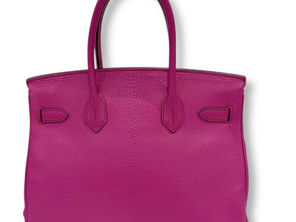 Hermès - Sac Birkin 30 Rose Extrême