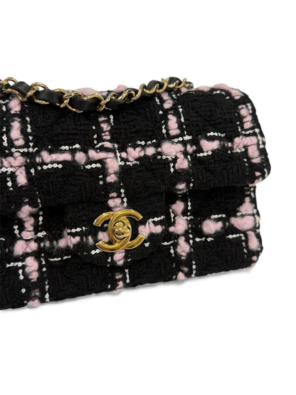 Chanel - Sac mini rectangulaire tweed 20cm