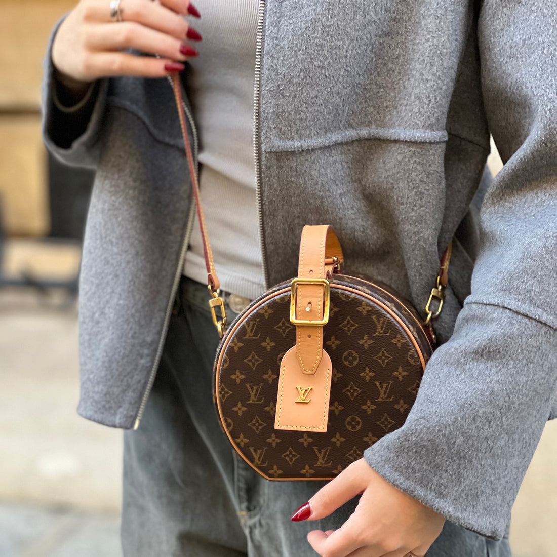 Louis Vuitton - Kleine Hutbox Tasche Monogram Canvas