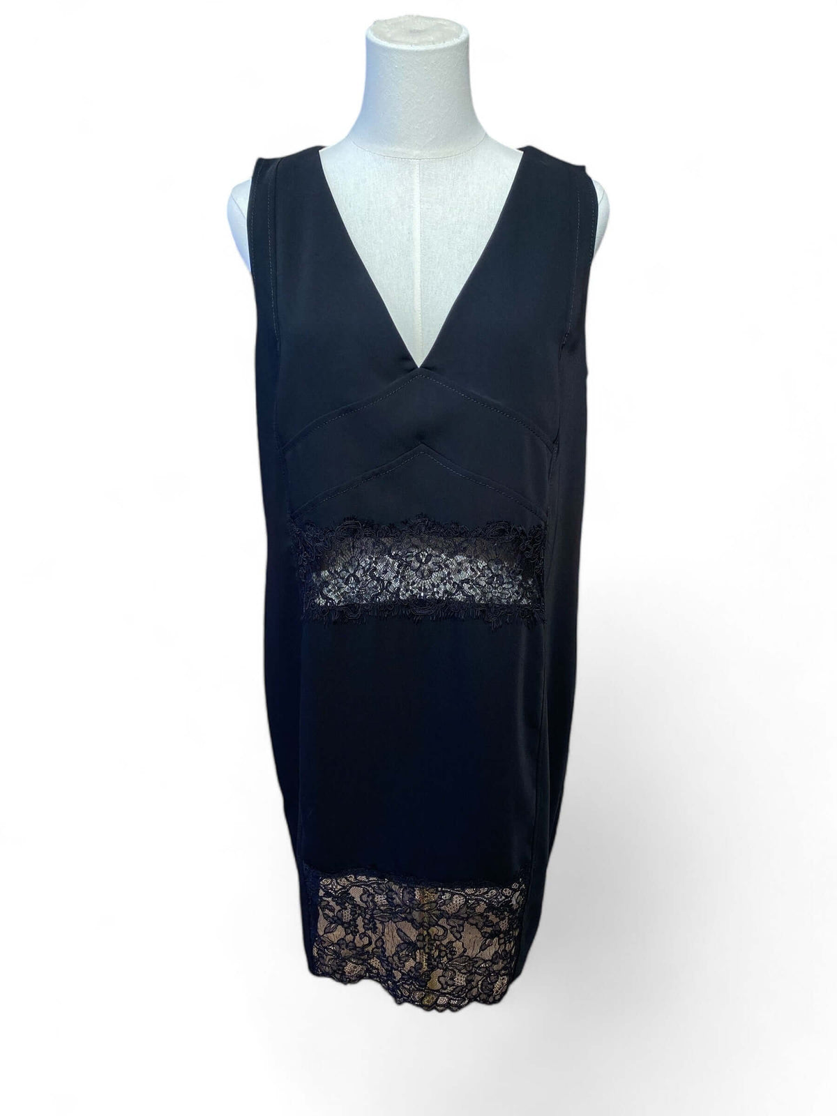 Ermanno - Schwarzes Kleid T44