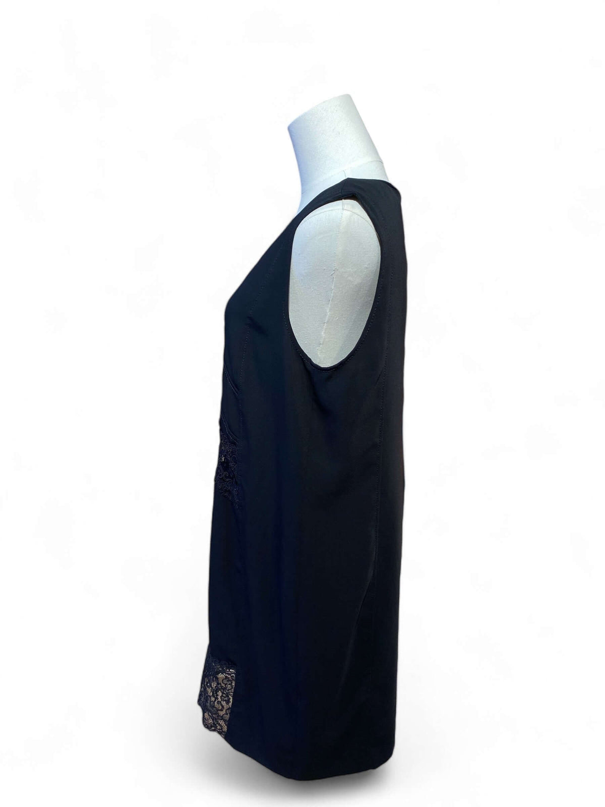 Ermanno - Schwarzes Kleid T44