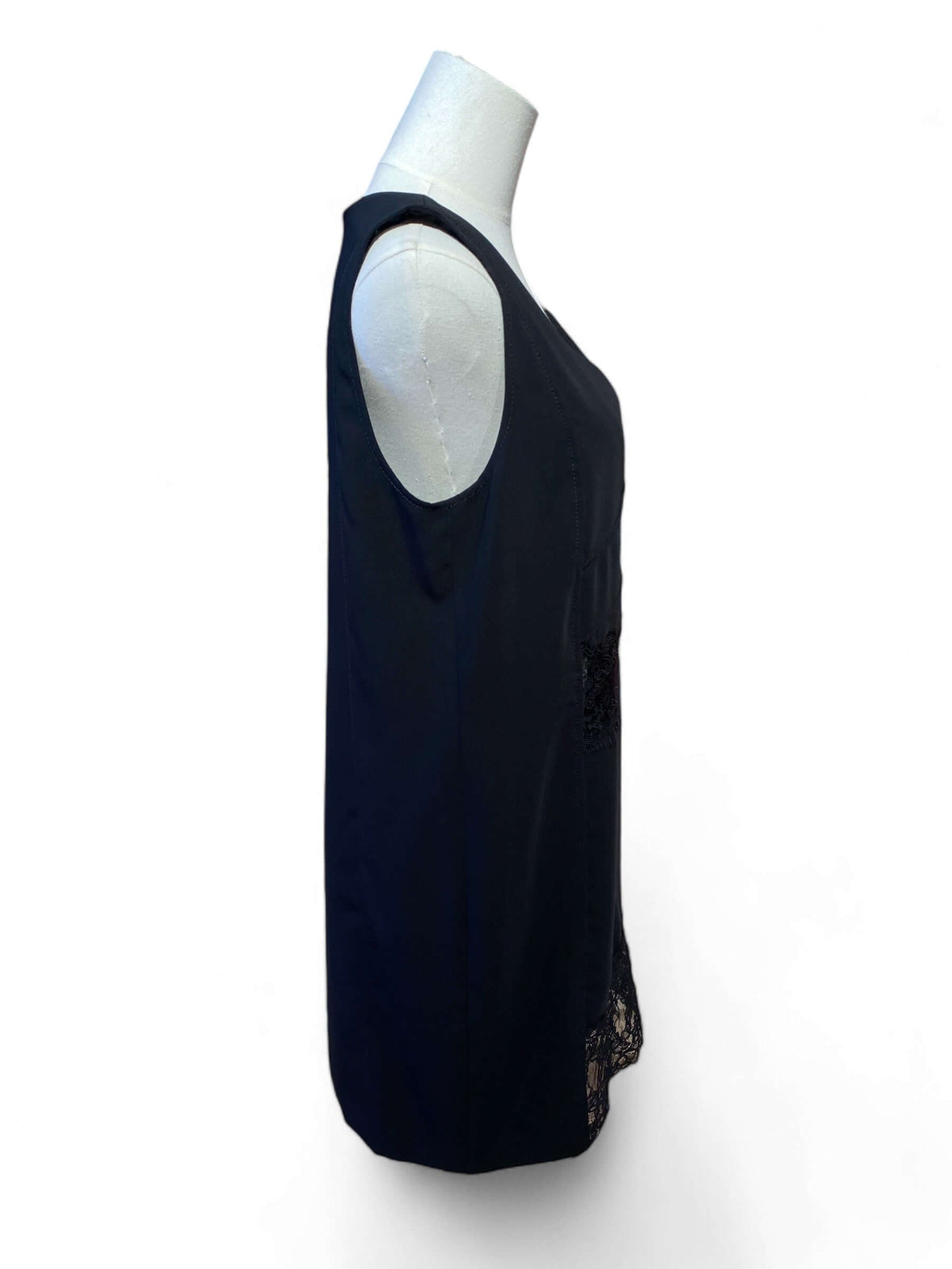 Ermanno - Schwarzes Kleid T44