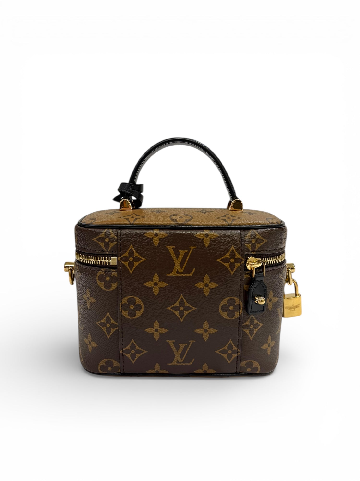 Louis Vuitton - Sac Vanity PM toile Monogram Reverse
