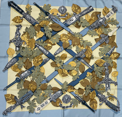 Hermès - Foulard 90 « Au plus dru »