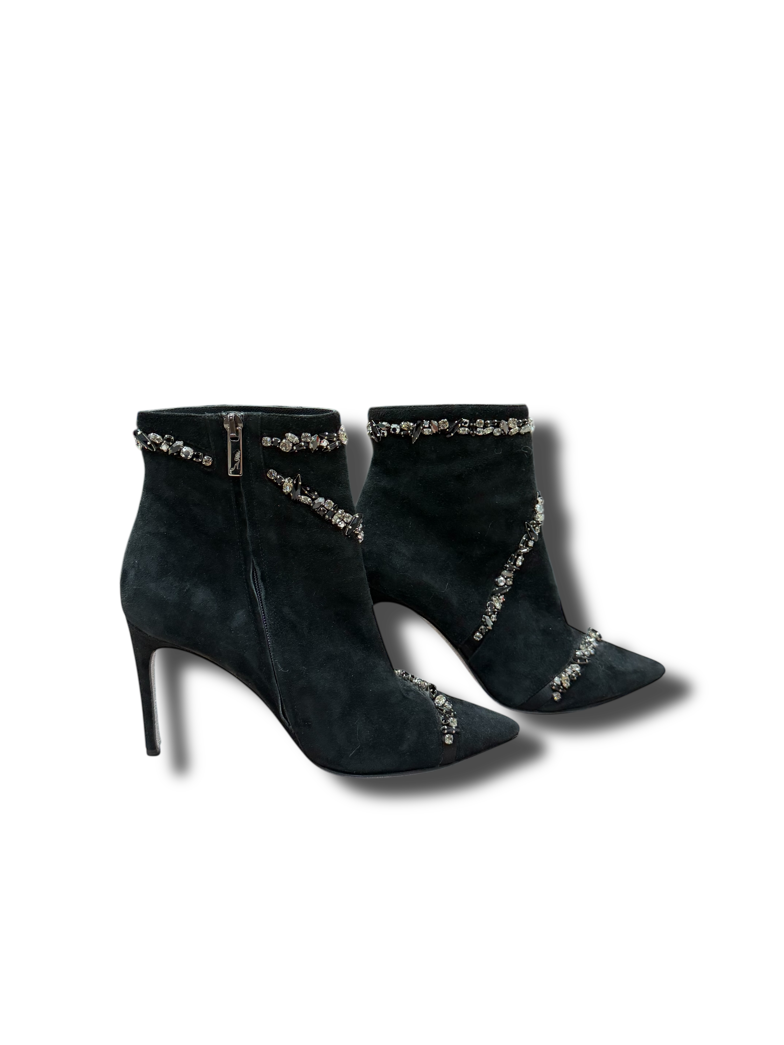 René Caovilla - Bottines strass T36