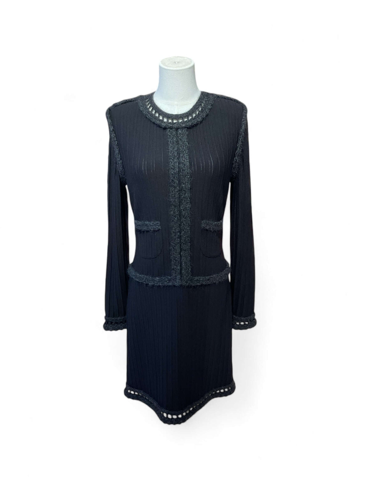 Chanel - Wollkleid Gr. 40