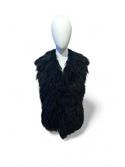 Michael Kors - Sleeveless alpaca fur jacket