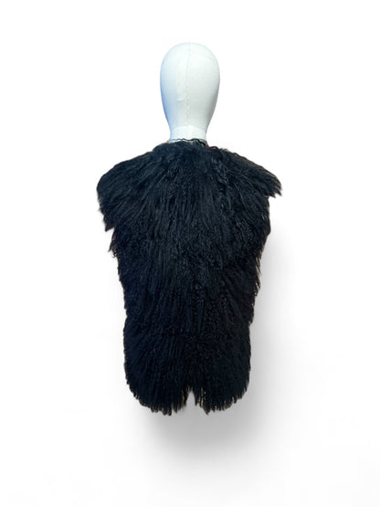 Michael Kors - Sleeveless alpaca fur jacket
