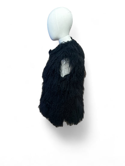 Michael Kors - Sleeveless alpaca fur jacket