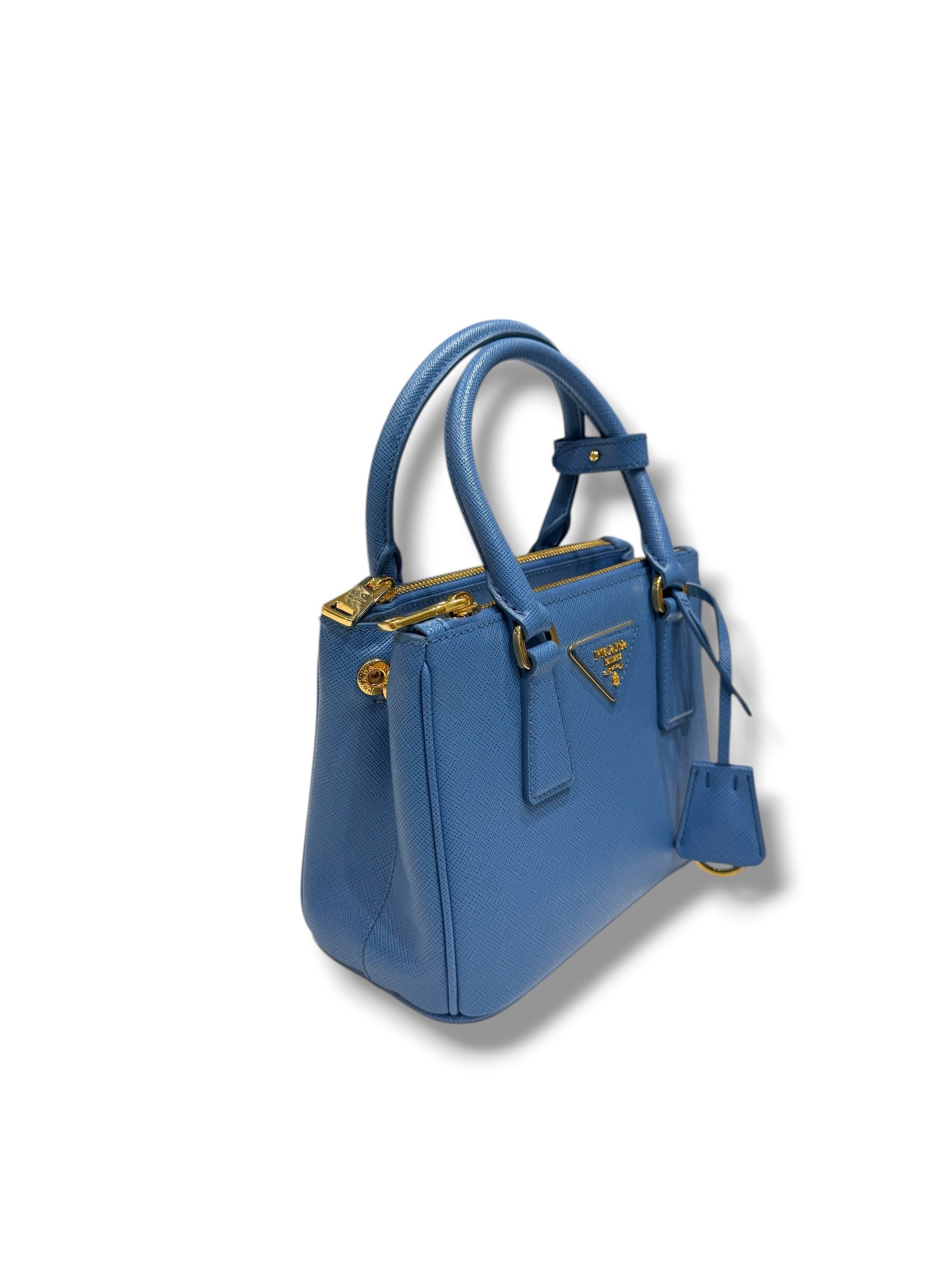 Prada - Mini Galleria bag, Blue