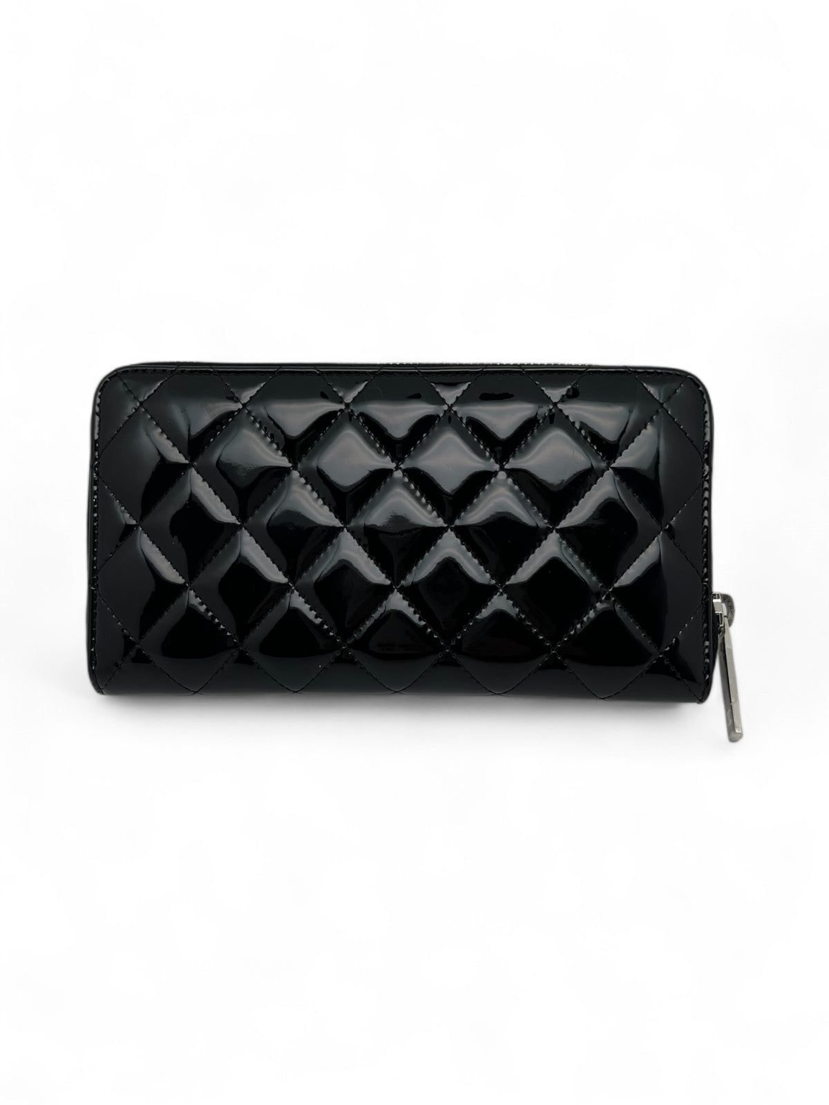 Chanel - Kleine Lackleder-Geldbörse