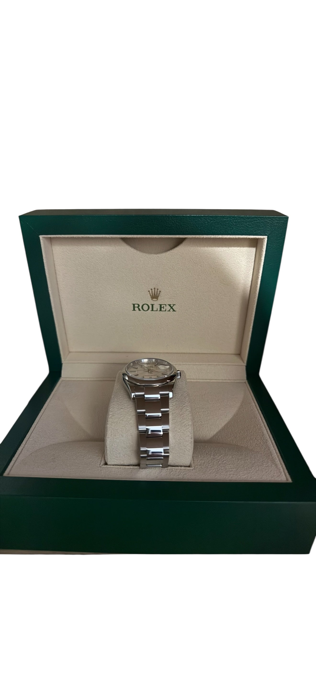 Rolex - Montre Datejust 126200 36mm cadran argentée