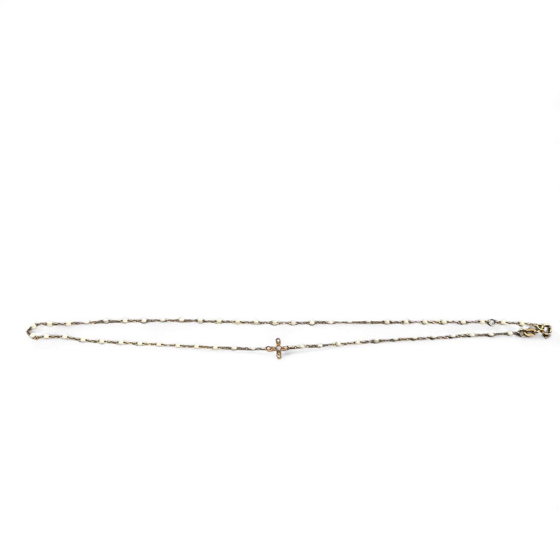 Gigi Clozeau - Collier opale Croix Vintage