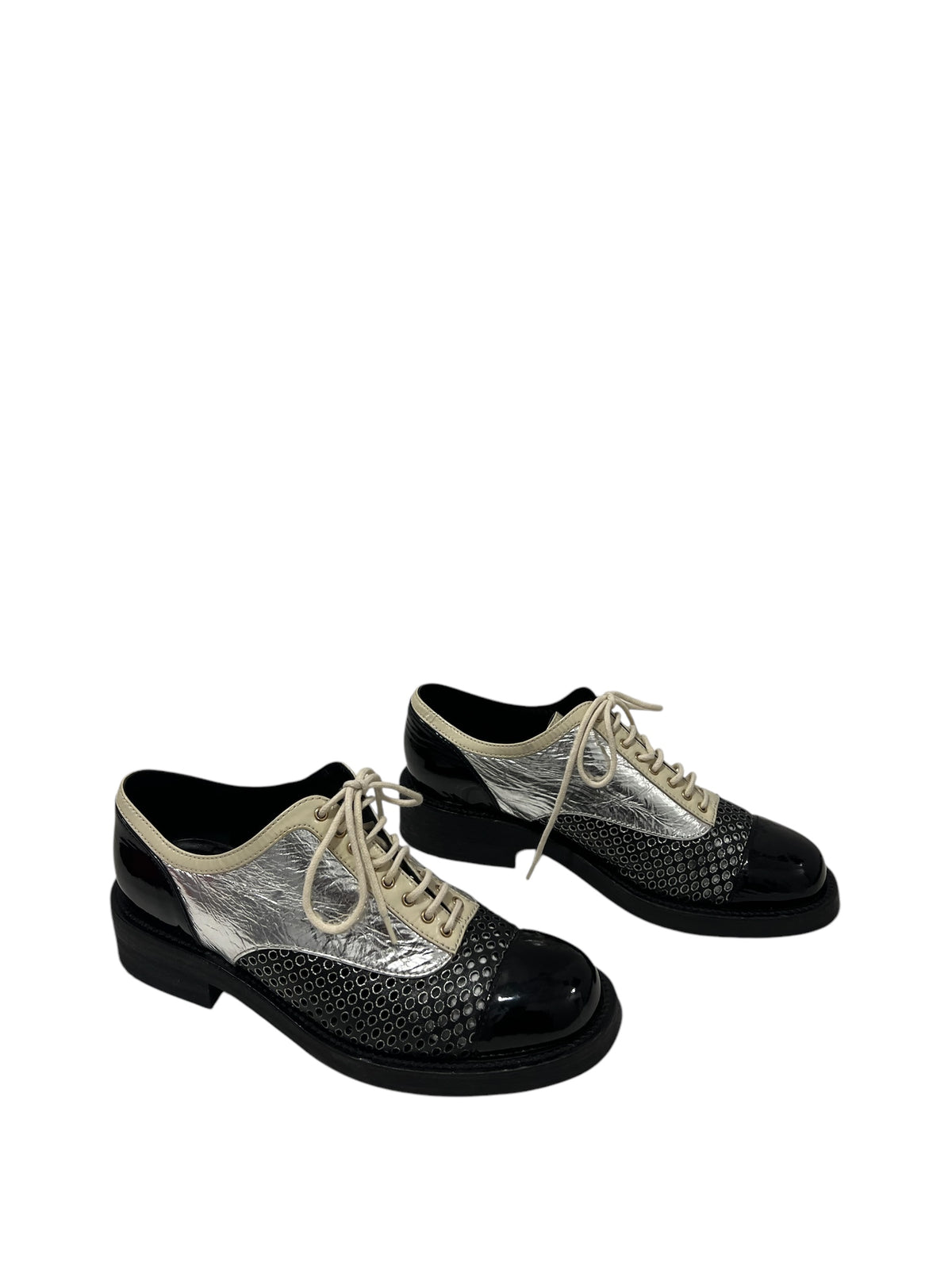 Chanel - Derby shoes, size 37.5