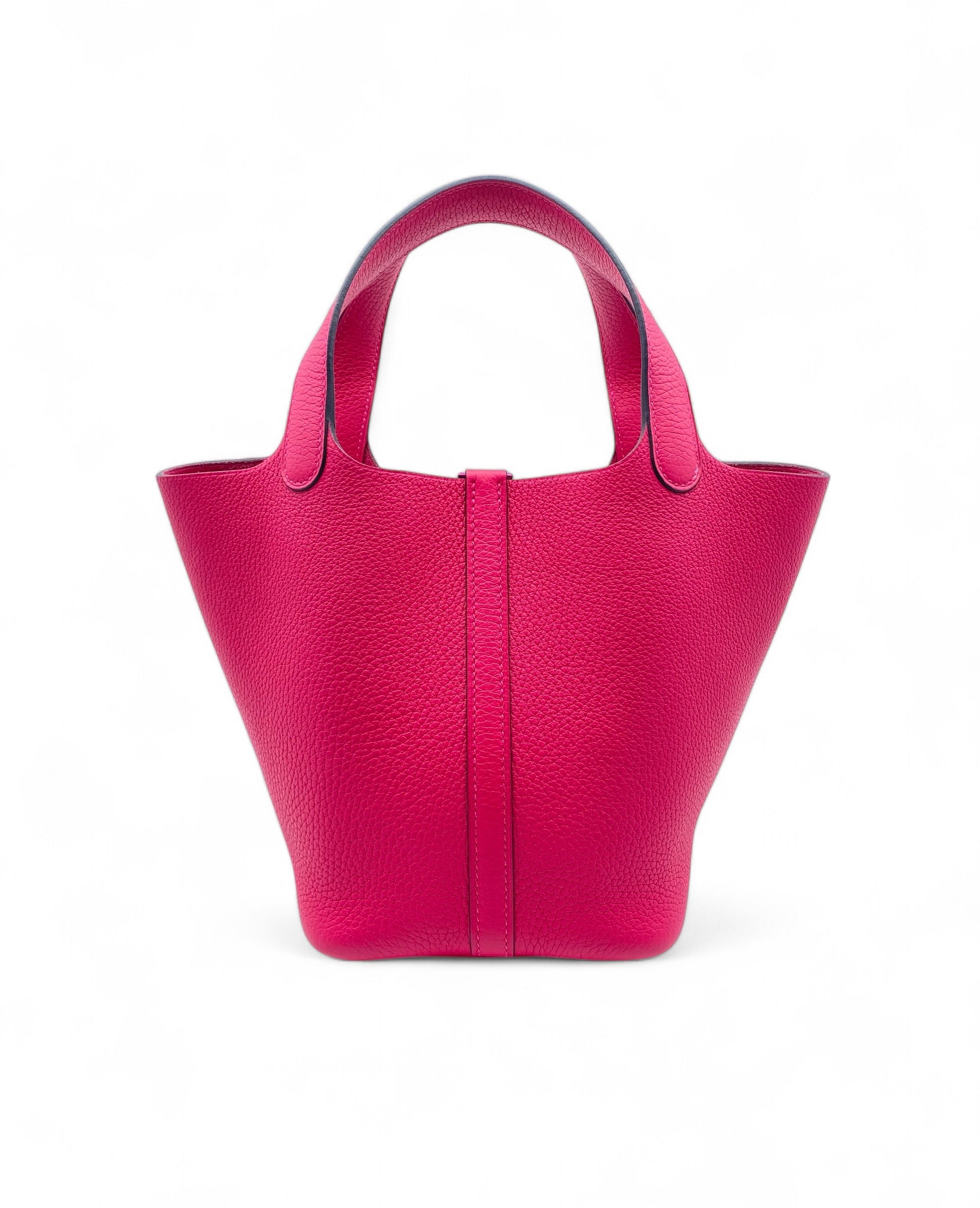 Hermès - Sac Picotin 18 Rose Mexico