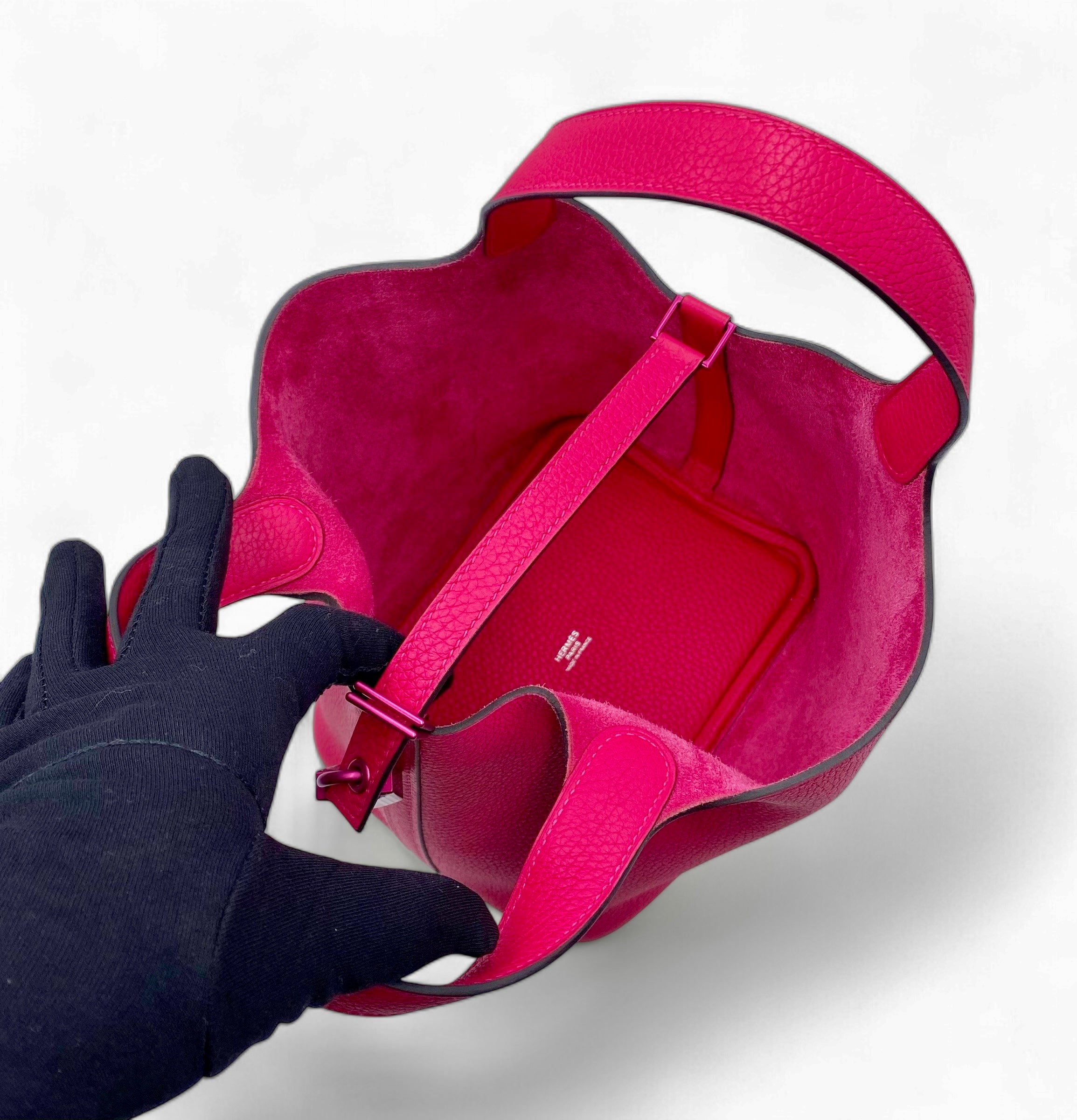 Hermès - Sac Picotin 18 Rose Mexico