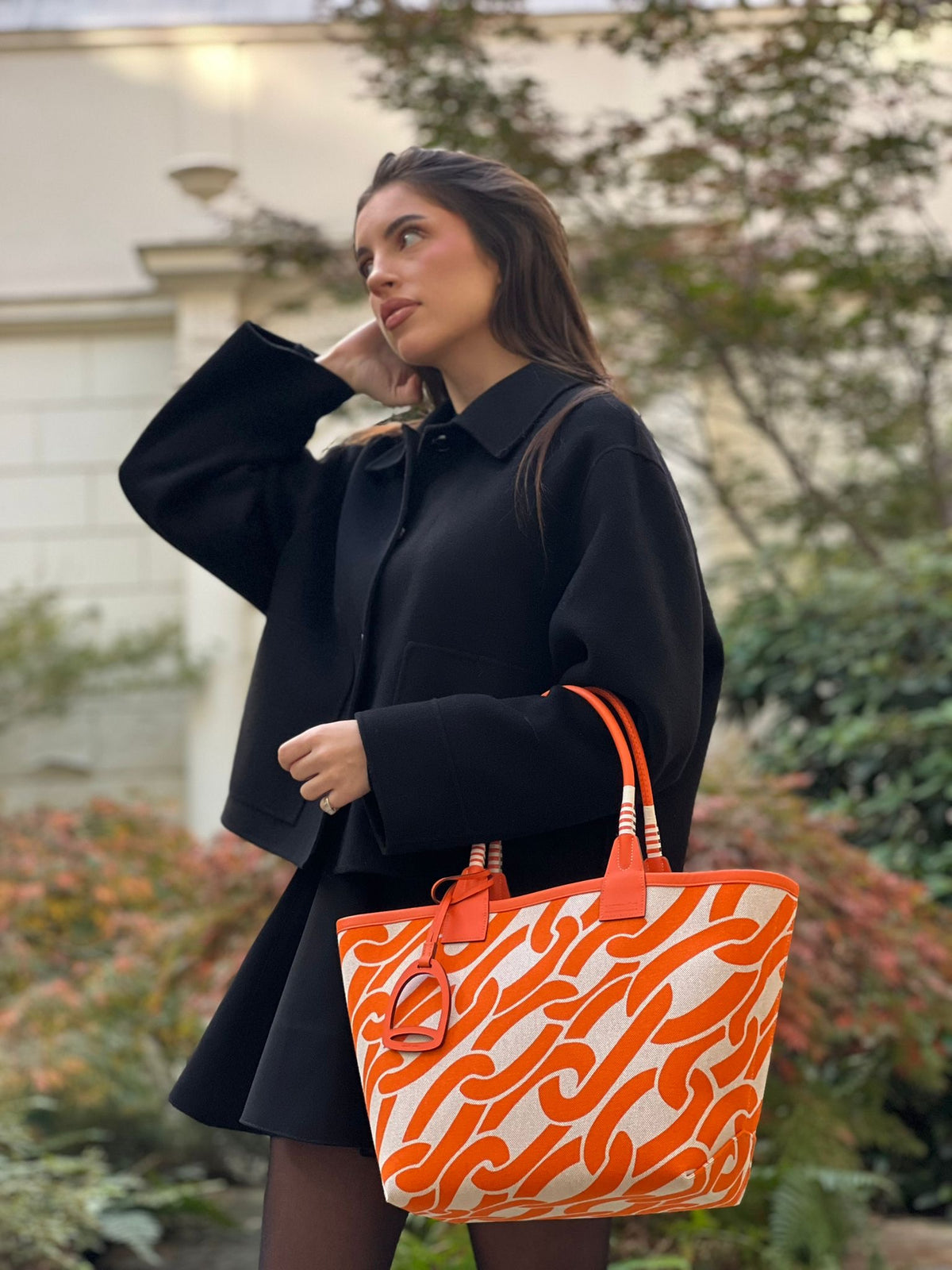 Hermès - Sac Cabas Steeple 28