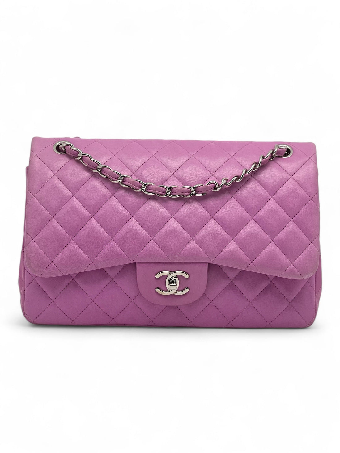 Chanel - Borsa Jumbo lilla