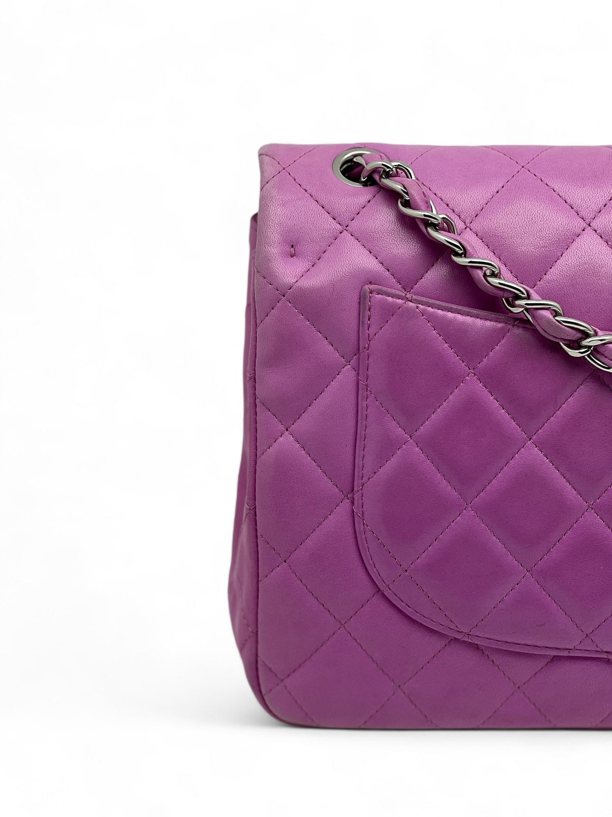 Chanel – Lilafarbene Jumbo-Tasche