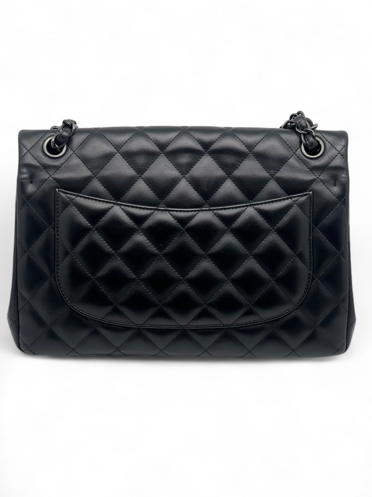 Chanel - Full black Jumbo bag