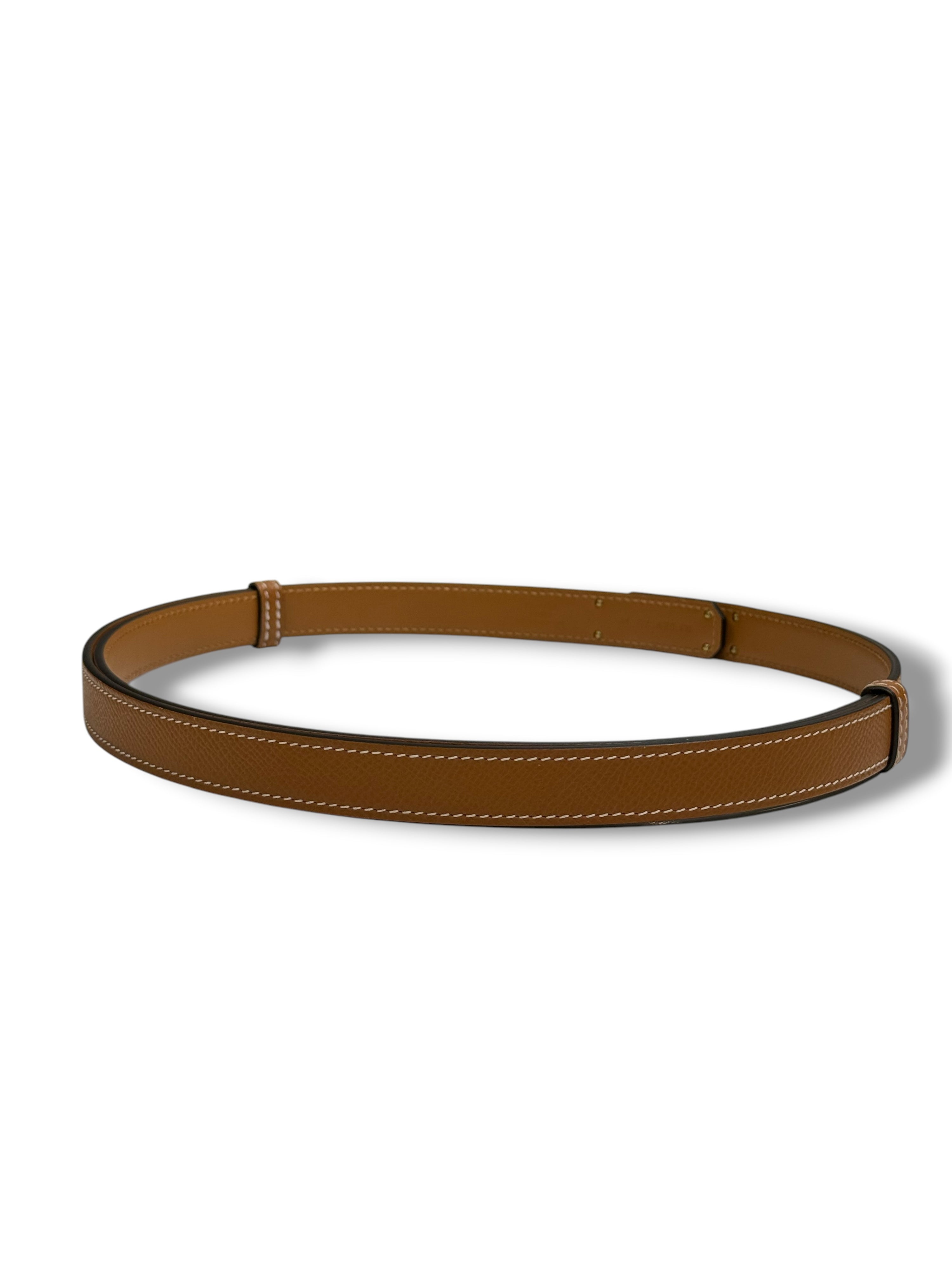 Hermès - ceinture Kelly Gold GHW
