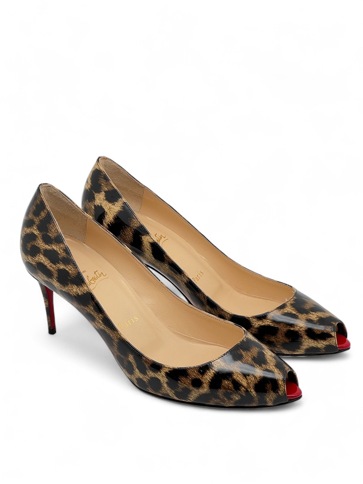 Christian Louboutin - Décolleté leopardate T39