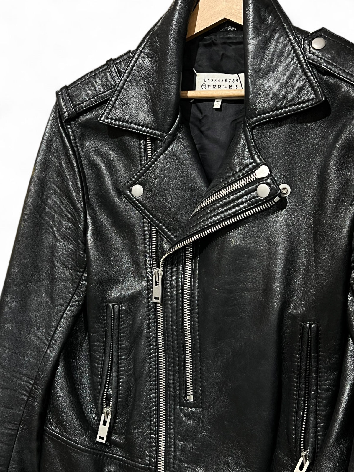 Maison Margiela - Leather Jacket T40