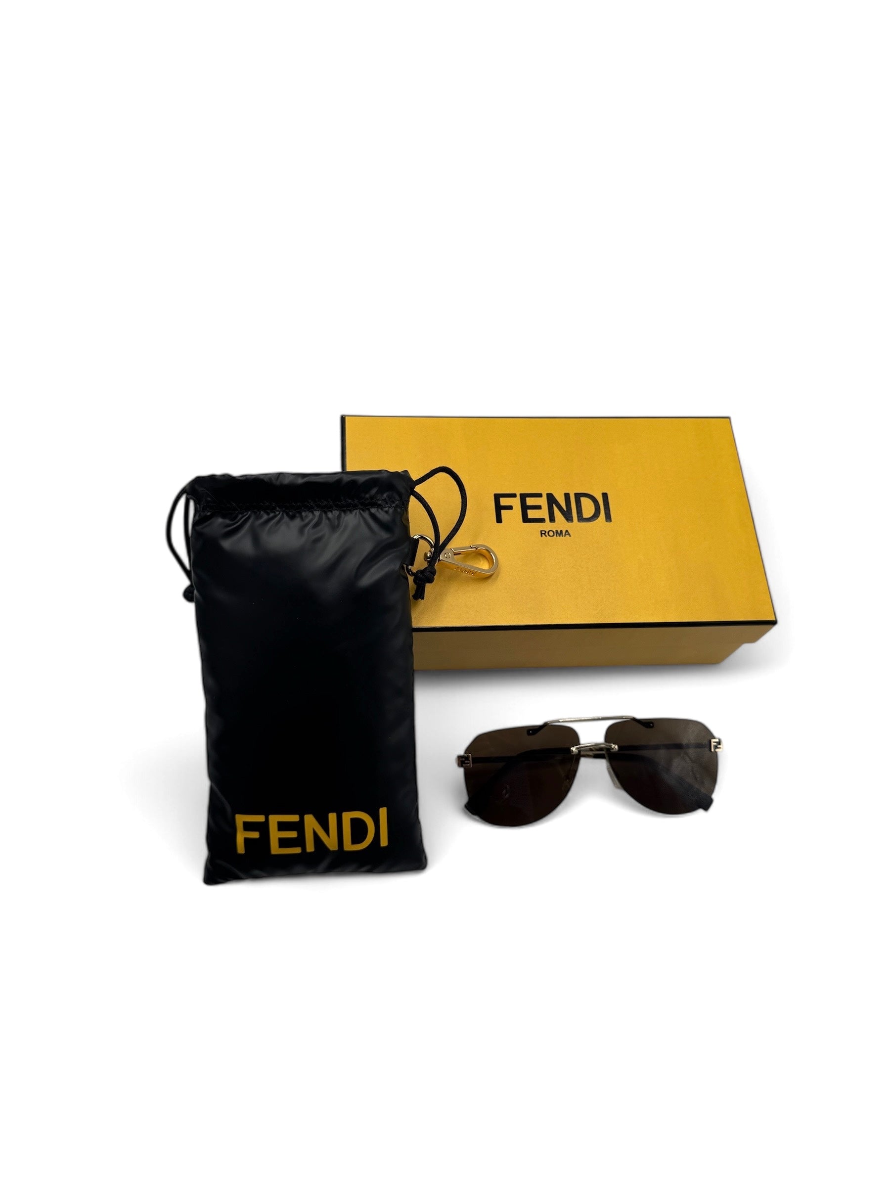Fendi - Lunettes de soleil aviateur
