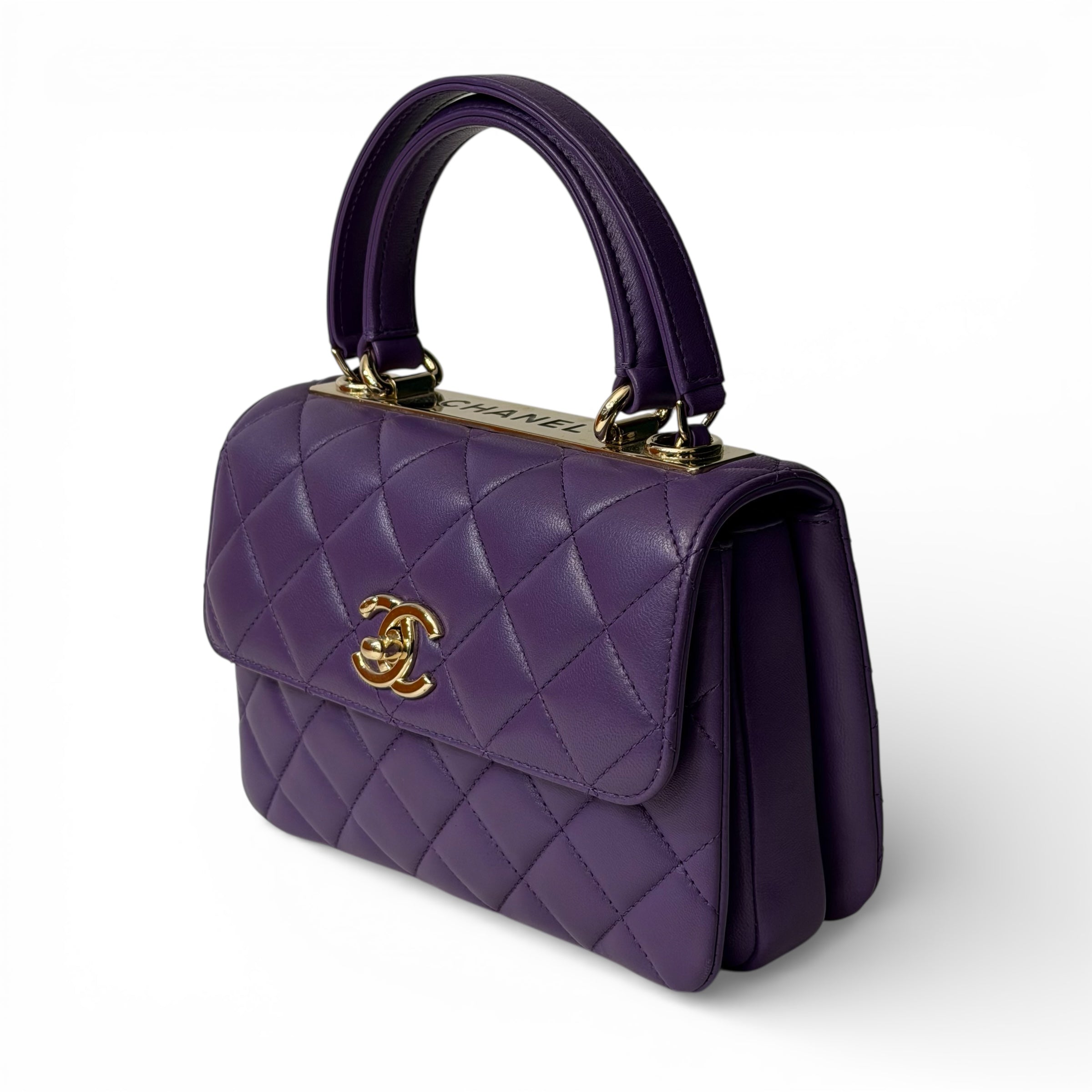 Chanel - Sac Trendy Small Violet | Les Folies d’Eugénie