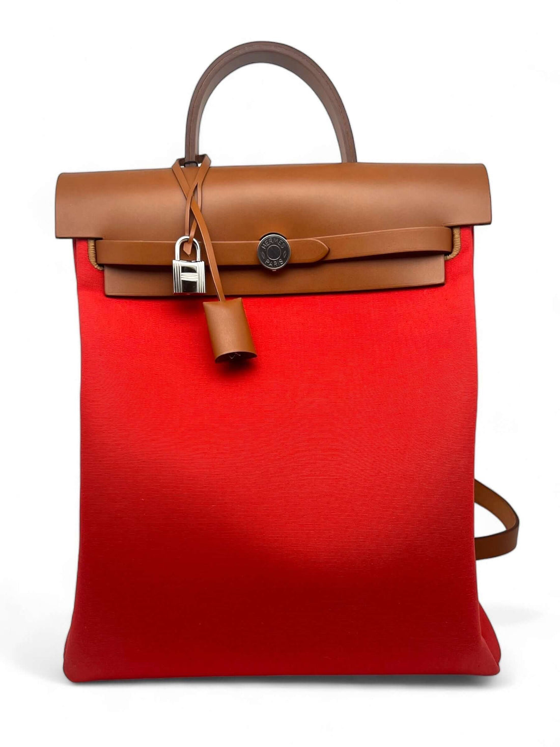 Hermès - Sac Herbag à dos Zip Retourné Tilt